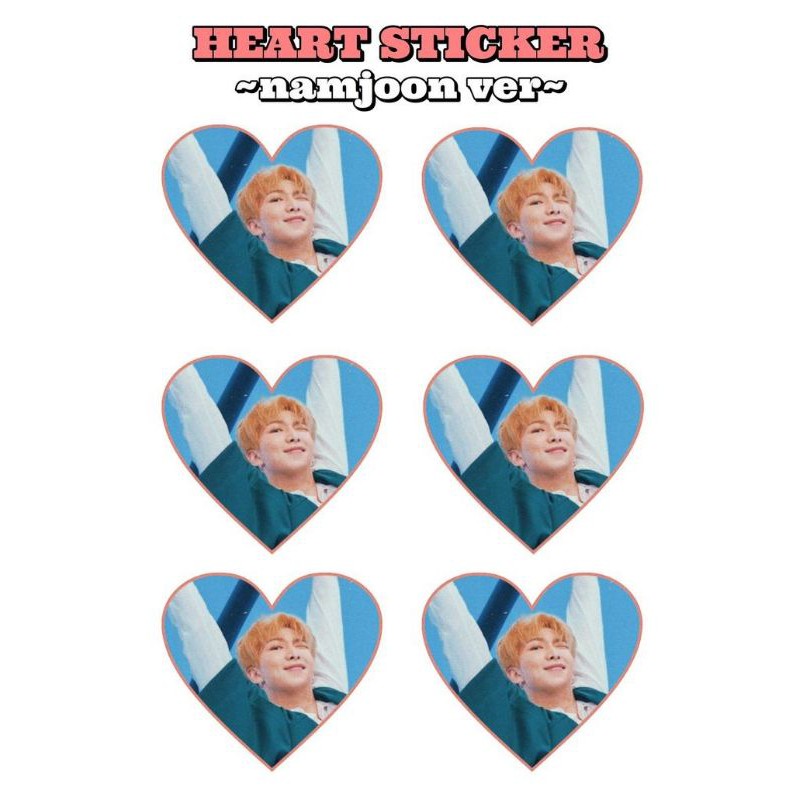

HEART STIKER BTS