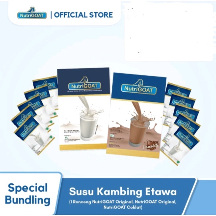 

NutriGoat Bundling / Susu Kambing Etawa 2 Box @200 gr + 20 Sachet