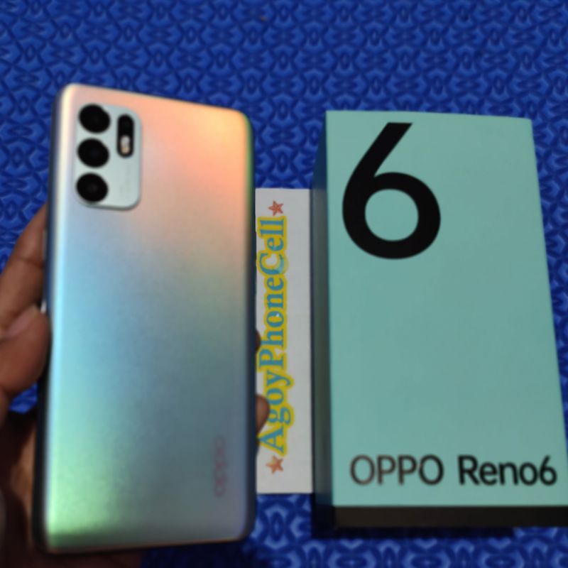 Oppo Reno 6 Ram 8+3 Rom 128gb Reno6 snapdragron 720G cod Bandung