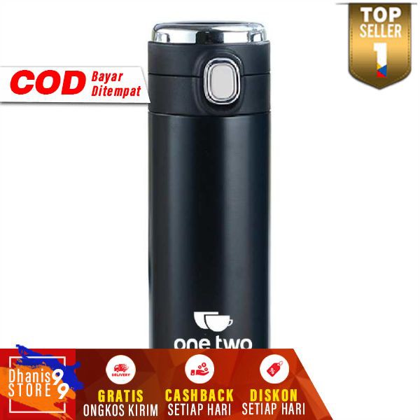 OneTwoCups Botol Minum Thermos Suhu LCD Smart Mug Stainless Steel Bottle Tremos Minuman Multifungsi