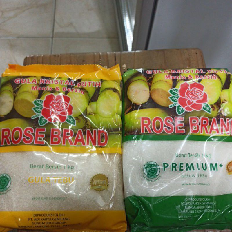 

Gula Pasir Rose Brand gula pasir 1 kg