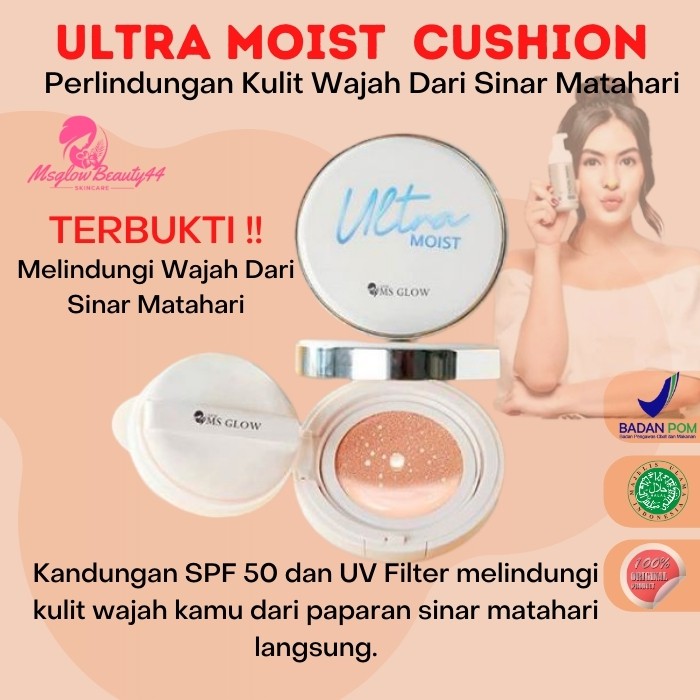 SKINCARE MS GLOW  BPOM PAKET PERAWATAN WAJAH PEMUTIH WAJAH AMAN BUMIL CREAM CUSHION SPV50