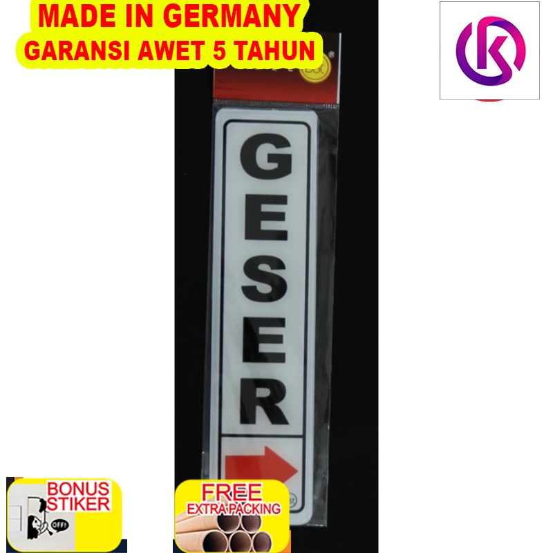 

Promo PAPAN LABEL AKRILIK GESER KANAN