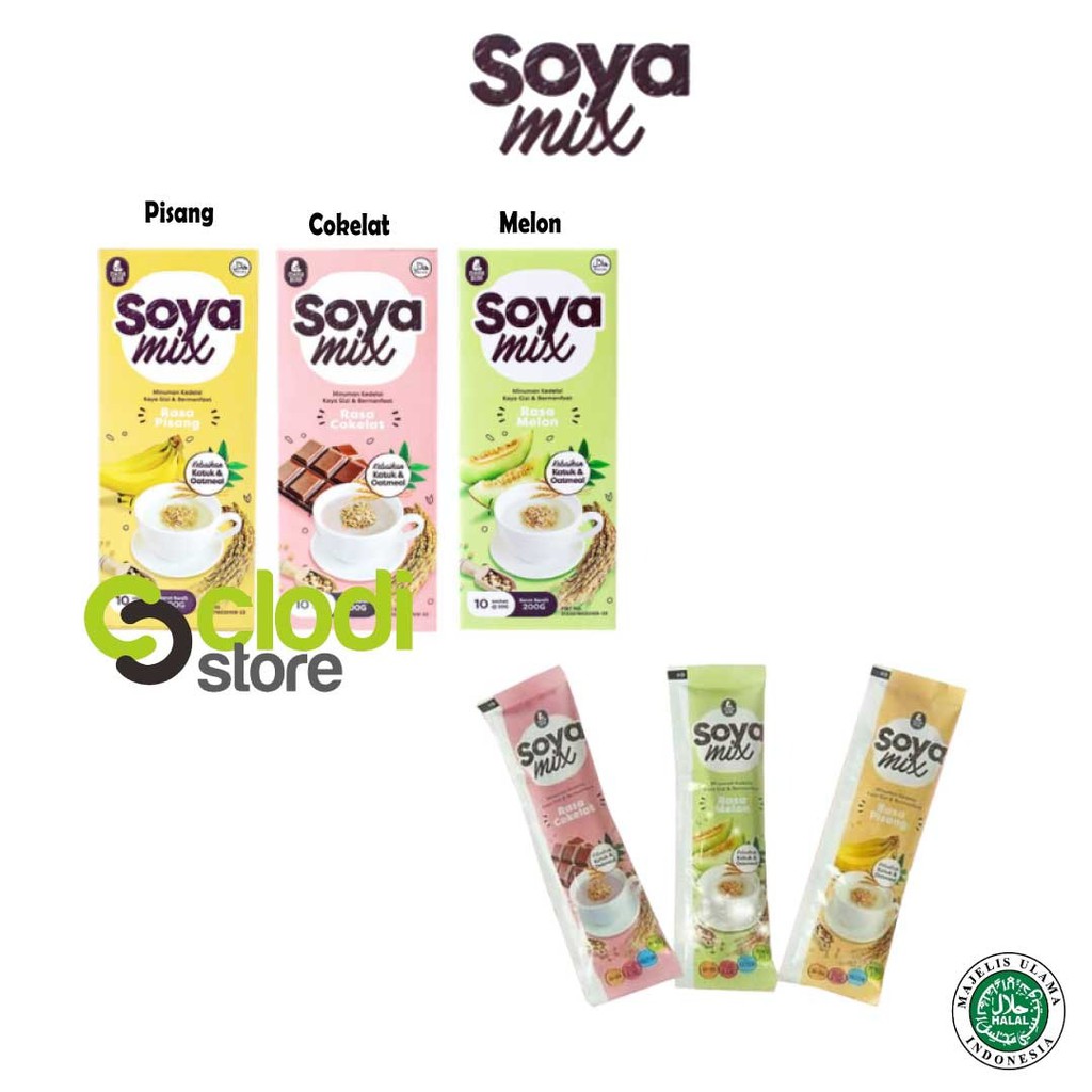 ⭐BISA COD⭐ MamaBear Zoya Mix Susu Soya + katuk ASI Booster penambah asi booster pelancar asi ektrak 