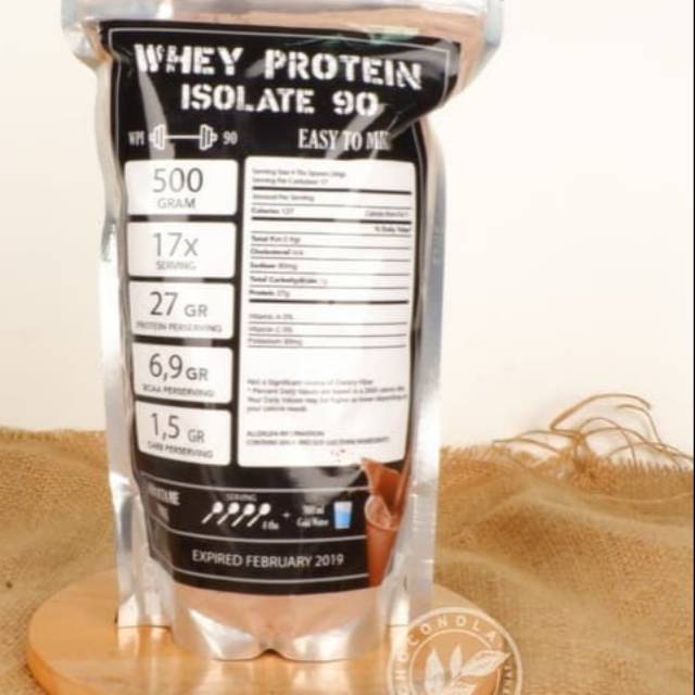 Whey protein isolate90 coklat ORIGINAL