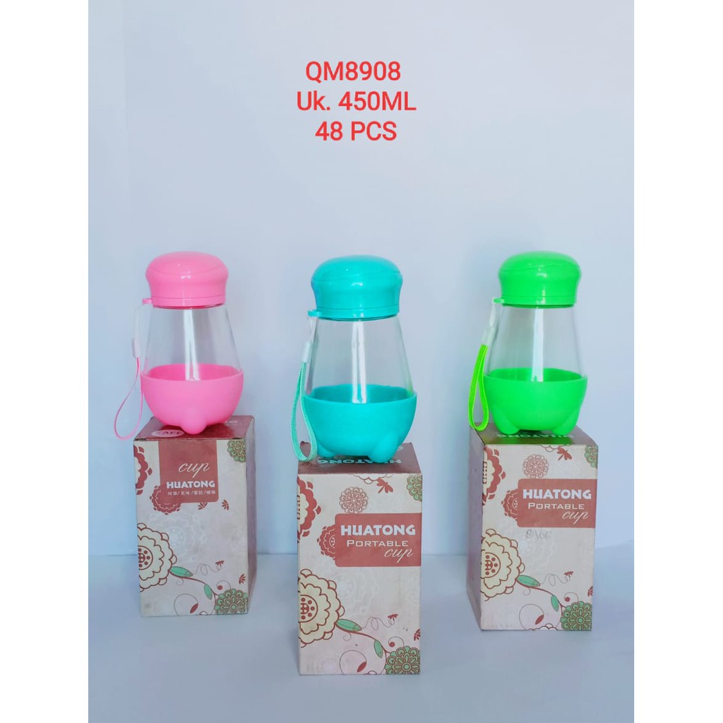 BOTOL MINUM KACA 450ML BOTOL KACA