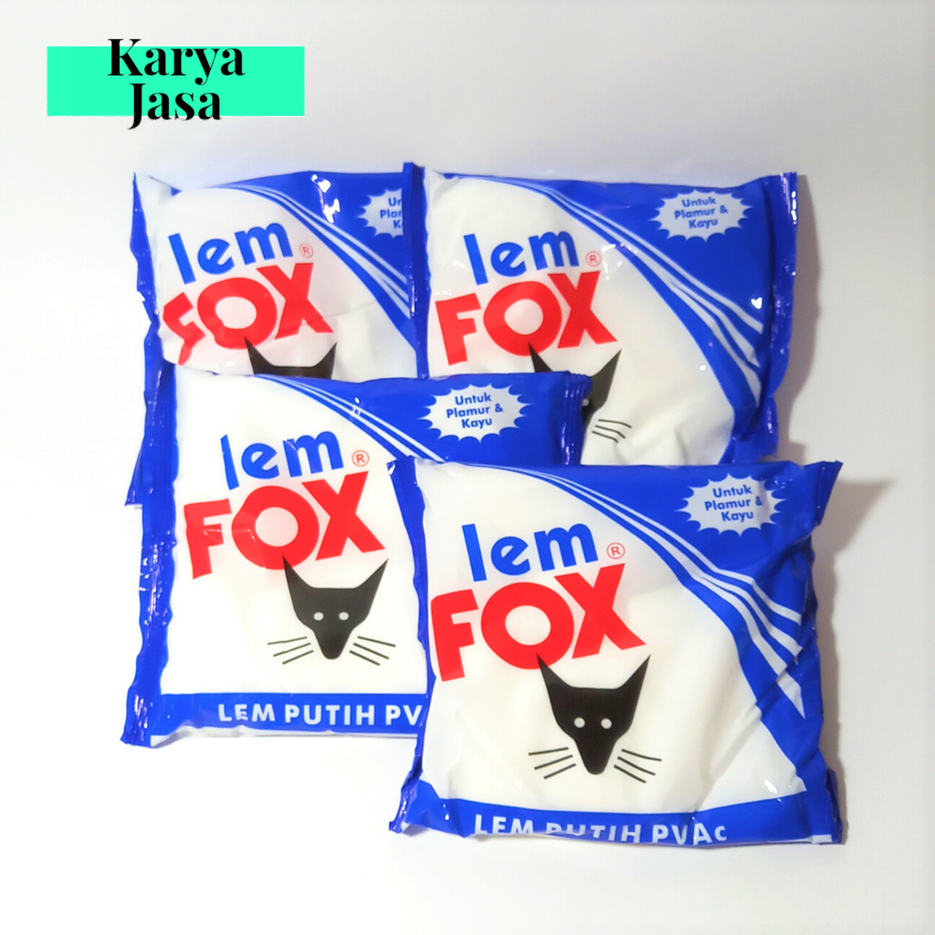 

Lem Fox PVAc Refill Pack 350gr Serba Guna | Grosir ATK Medan