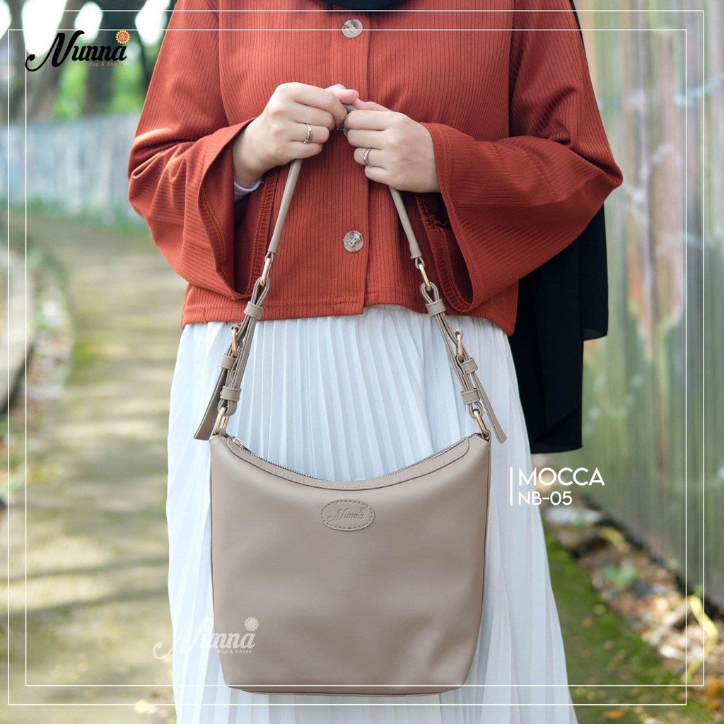 NUNNA BAG NB05 MOCHA || Tas Original by Nunna