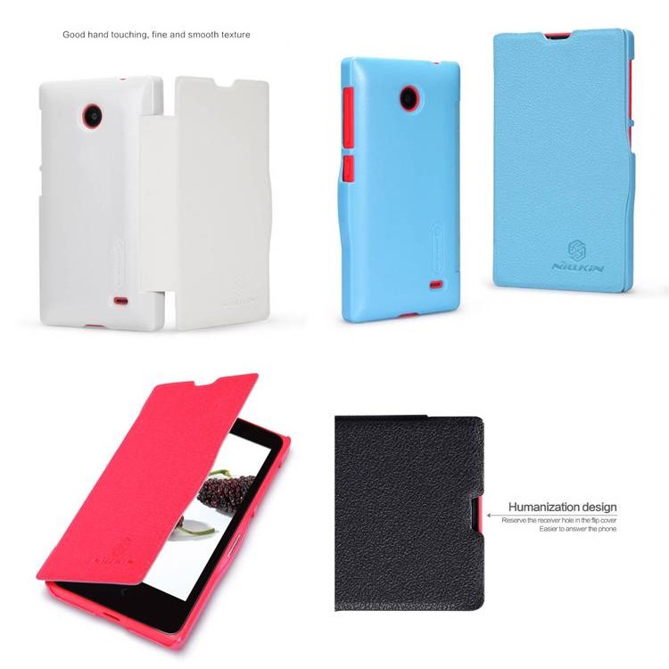 Nillkin Fresh Leather Case Flip Cover Nokia X