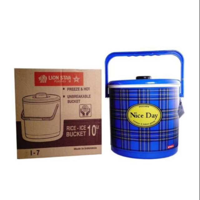 Lion star rice & ice bucket 10