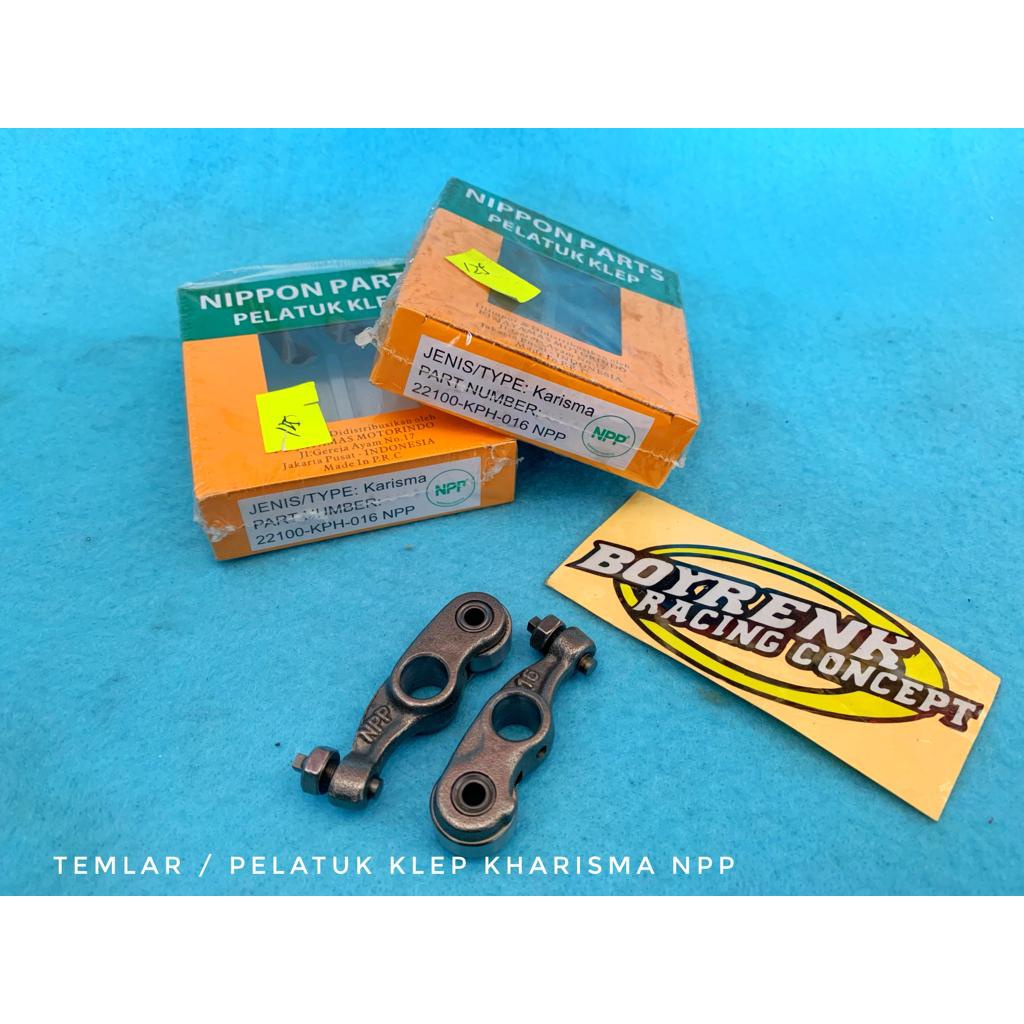 TEMPLAR / PELATUK KLEP ROCKER ARM SUPRA X 125 KHARISMA KPH NPP - BOYRENK RACING
