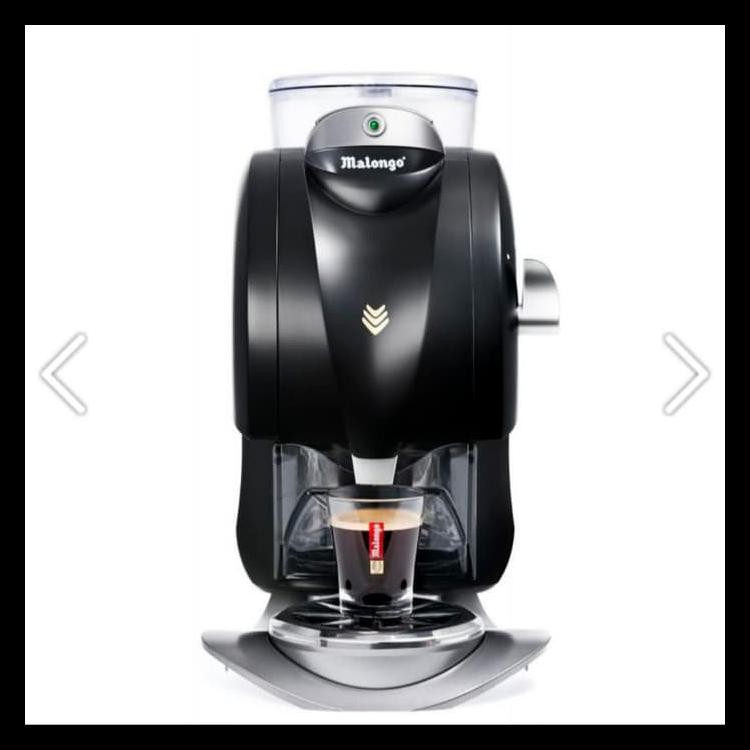 Coffee Machine Mesin Kopi Espresso Malongo Oh Matic Black Silver Shopee Indonesia