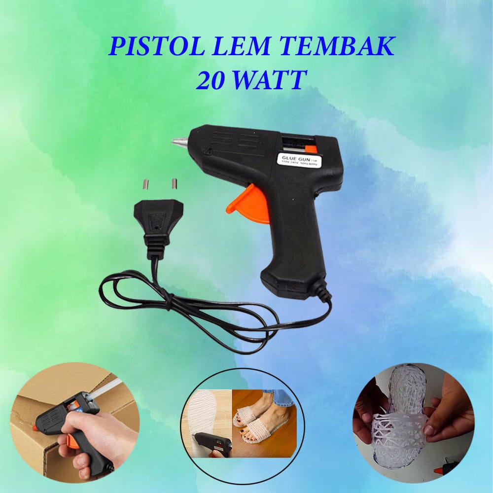 GLUE GUN / ALAT LEM TEMBAK BAKAR/ LEM SERBAGUNA / JAKMAN