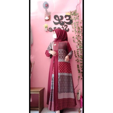 ABaya mix batik modern