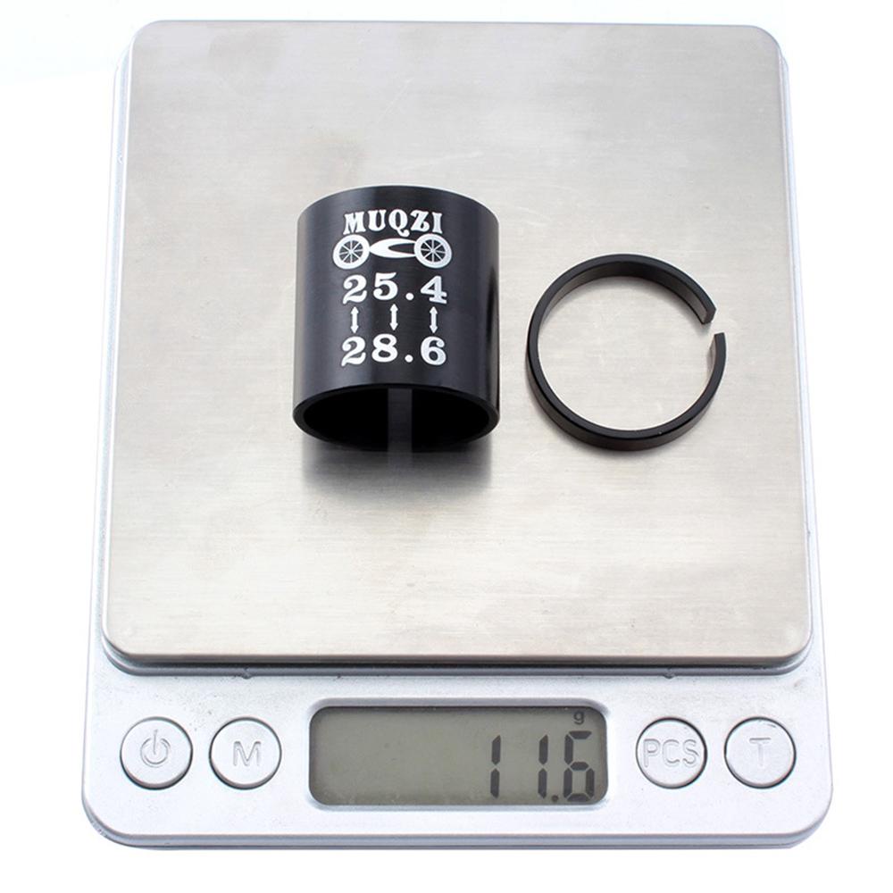 Lanfy Sepeda Garpu Depan Shim Sepeda Jalan Gigi Tetap Gasket 25.4 Ke 28.6mm Aluminium Alloy Reducer