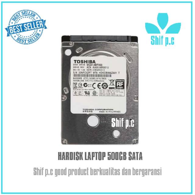 HARDISK LAPTOP 500GB SATA SLIM