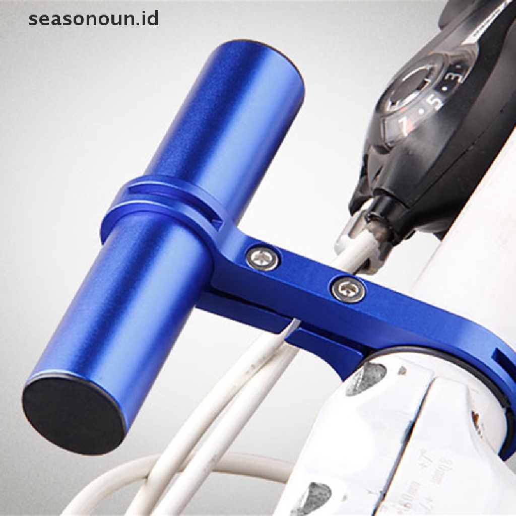 (seasonoun) Bracket Extender Stang Sepeda 20cm Holder Lampu Senter