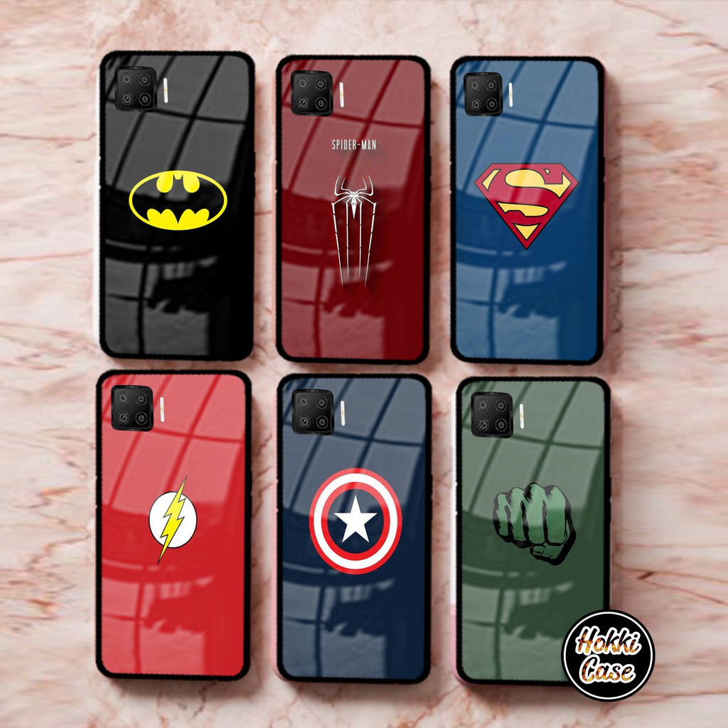 Softcase Glass Kaca OPPO A73 4G 2020 - [H185] - Softcase kaca OPPO A73 4G 2020 -Casing Kaca OPPO A73