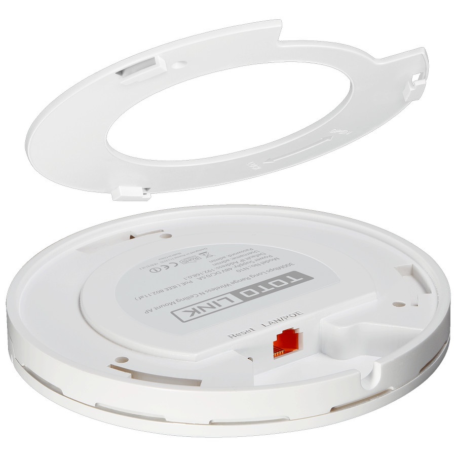 TotoLink 300 Mbps Long Range Wireless N Ceiling Mount AP - N9