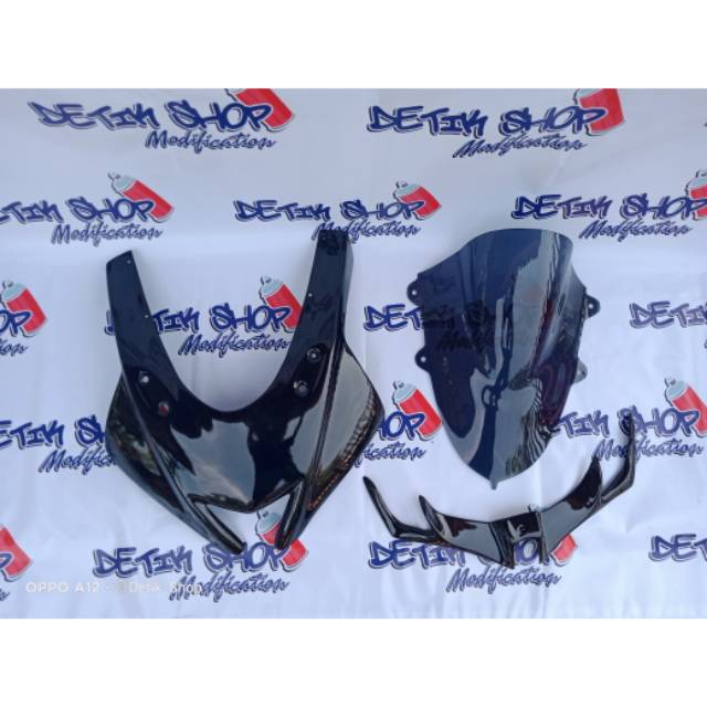 TOPENG R15 V3 MODEL R6 NEW VISOR R15 V3 MODEL JENONG WINGLET R15 V3
