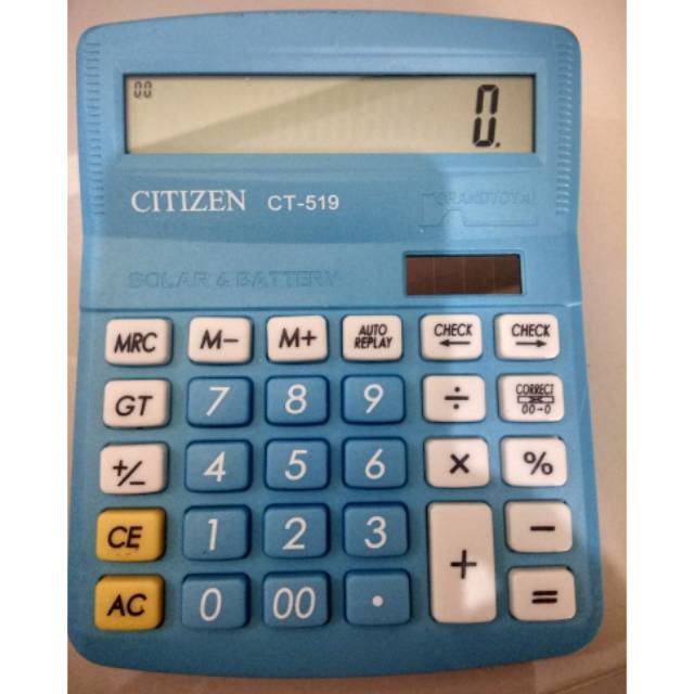 

Kalkulator citizen ct 519