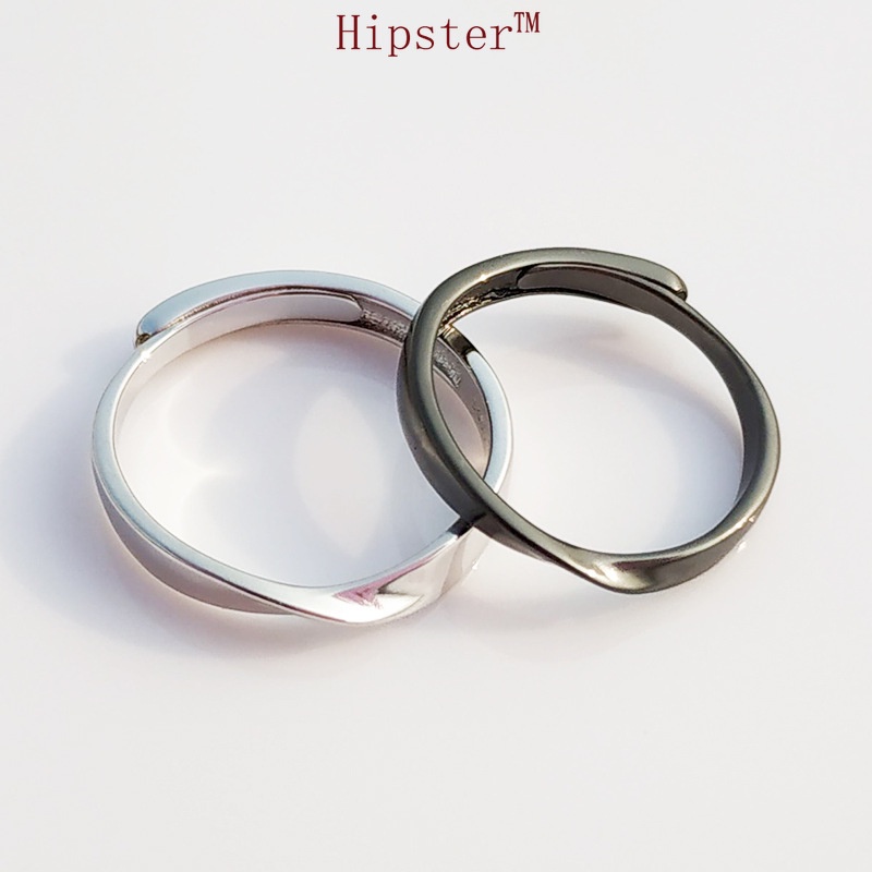 Korean Style Niche Personality Creative Design Couple Romantic Ring