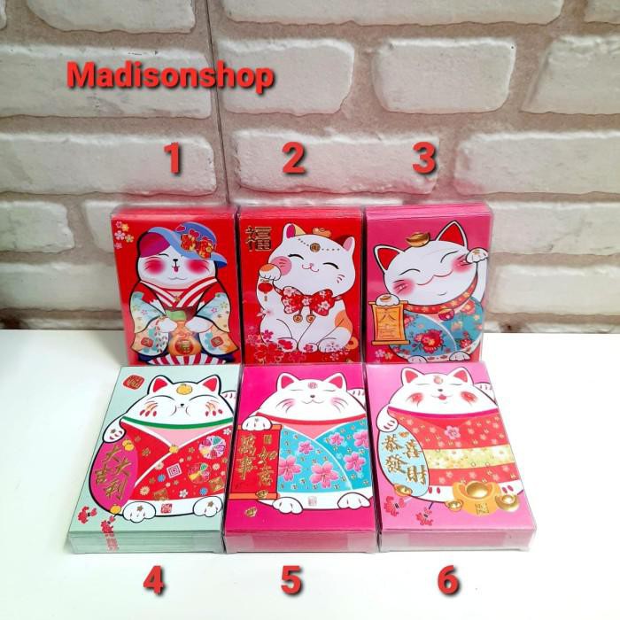 

Angpao Box Maneki isi 23 Ampao Premium Baru Murah Angpao Fancy Grosir