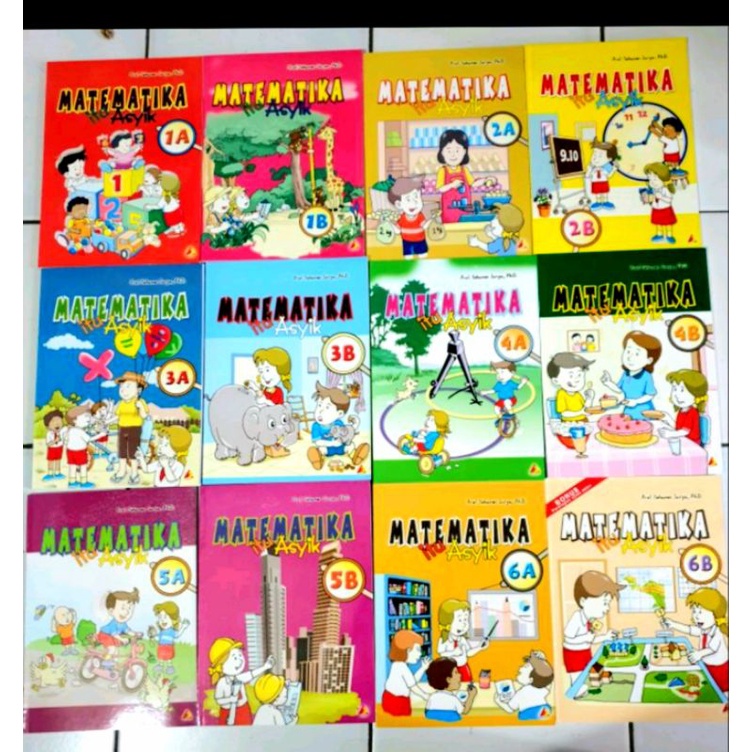 STOK TERBATAS-PAKET LENGKAP BUKU MATEMATIKA ITU ASYIK  prof.yohanes surya ph.d