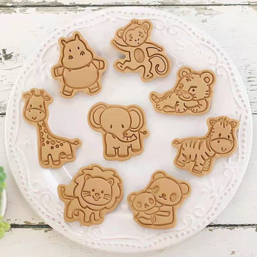 Cookie Cutter Set Cetakan Cookies Biskuit Kue Motif Mobil Roket Pesawat Tank Helikopter Bunny Unicorn Cat Kucing Dog Kendaraan Vehicles Animal Hewan Lebaran Idul Fitri Christmas Hari Raya Cookies Kue Kering