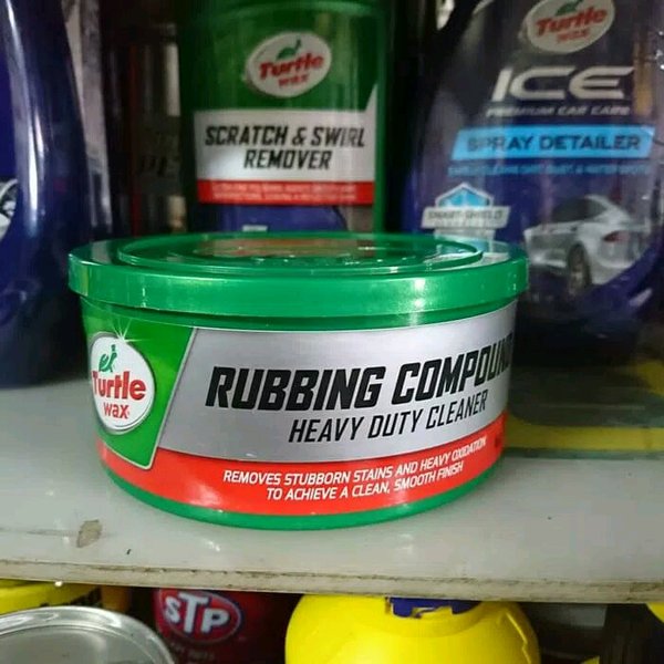 

Murah Turtle Wax Rubbing Compound Heavy Duty Cleaner kumpon kompon merah hapus baret gores PTY12