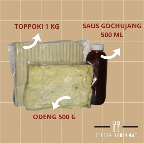 

⭐ COD ⭐ [PAKET HEMAT]/[FREE]/TOPPOKI&ODENG/SAUS GOCHUJANG/SENIKMAT 4