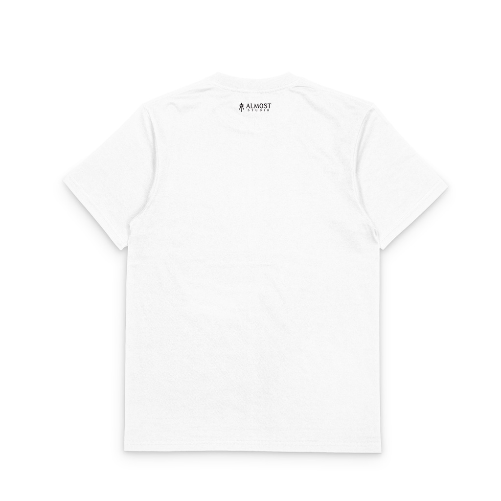 Almost Studio - T-Shirt - Celestial - White