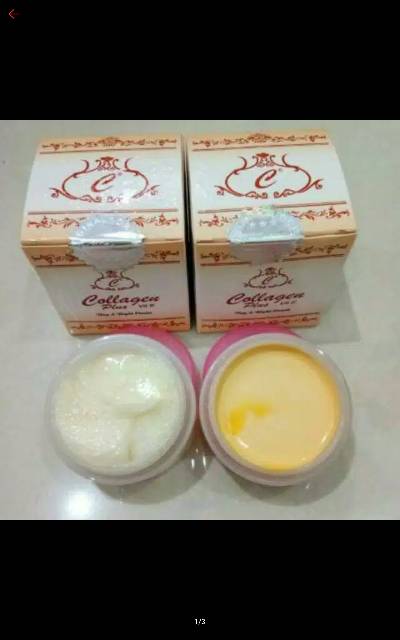 Cream collagen original / collagen siang malam