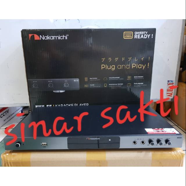 dvd player karaoke nakamichi NKX 55/nkx55 + 2tb 40000 lagu ( original )