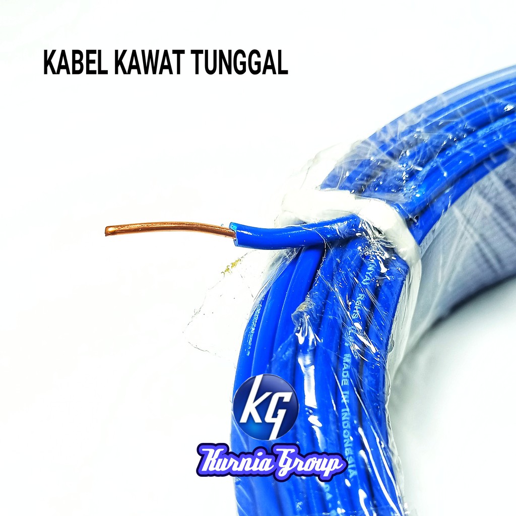 KABEL NYA 1.5MM METERAN KAWAT TUNGGAL TEMBAGA MURNI SNI STANDAR LMK UNTUK INSTALASI JUAL PER METER