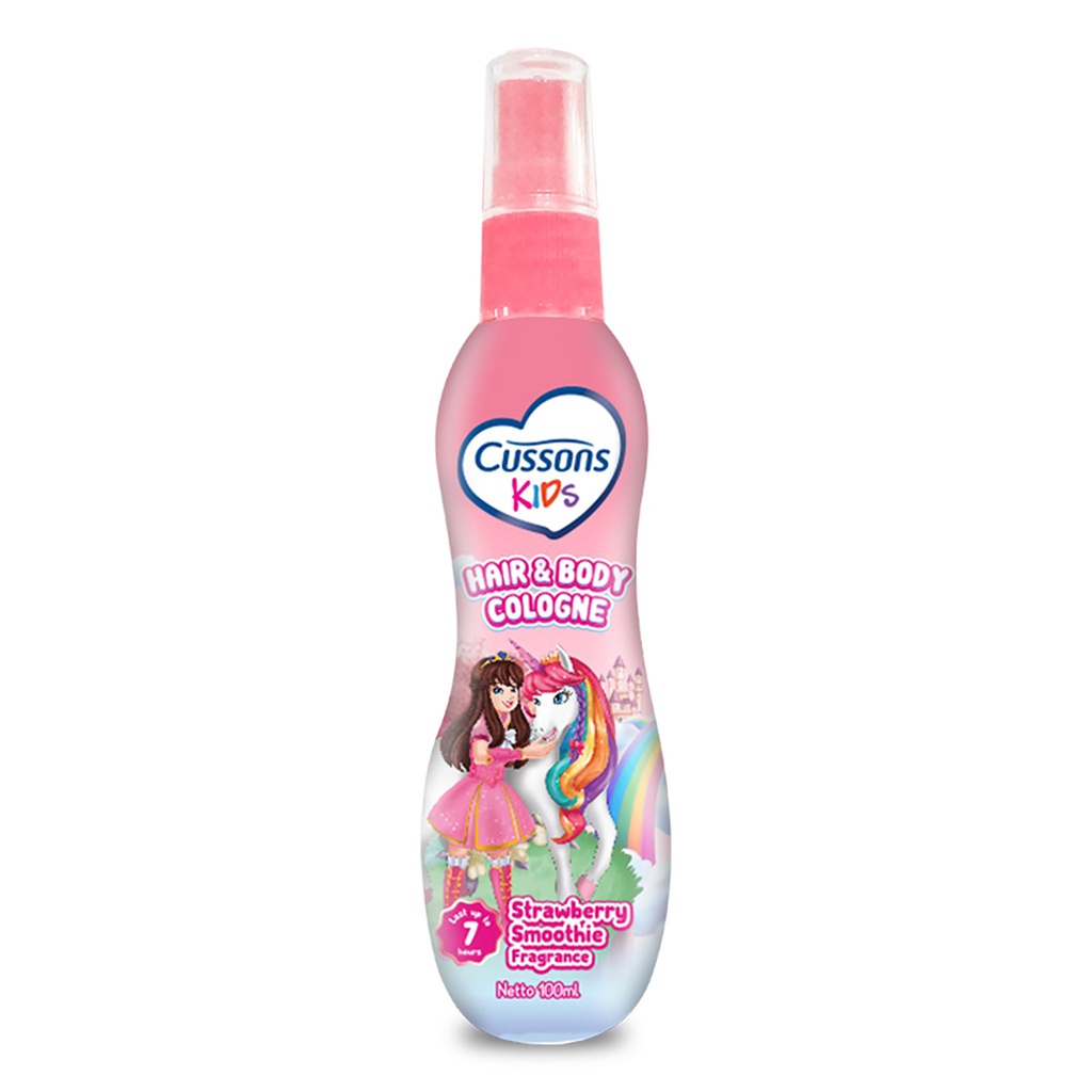 Bisa COD Cussons Kids Hair &amp; Body Cologne 100ml Parfum Anak