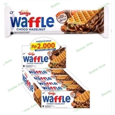 

WAFFLE TANGO CHOCO HAZELNUT PER KARTON (1KARTON ISI 6BOX)