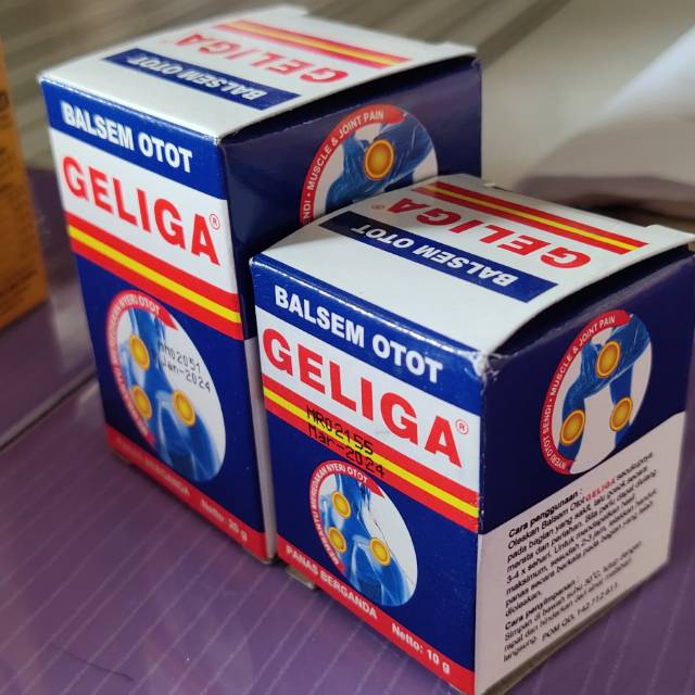 BALSEM GELIGA 10 GR,KECIL. 2 PCS
