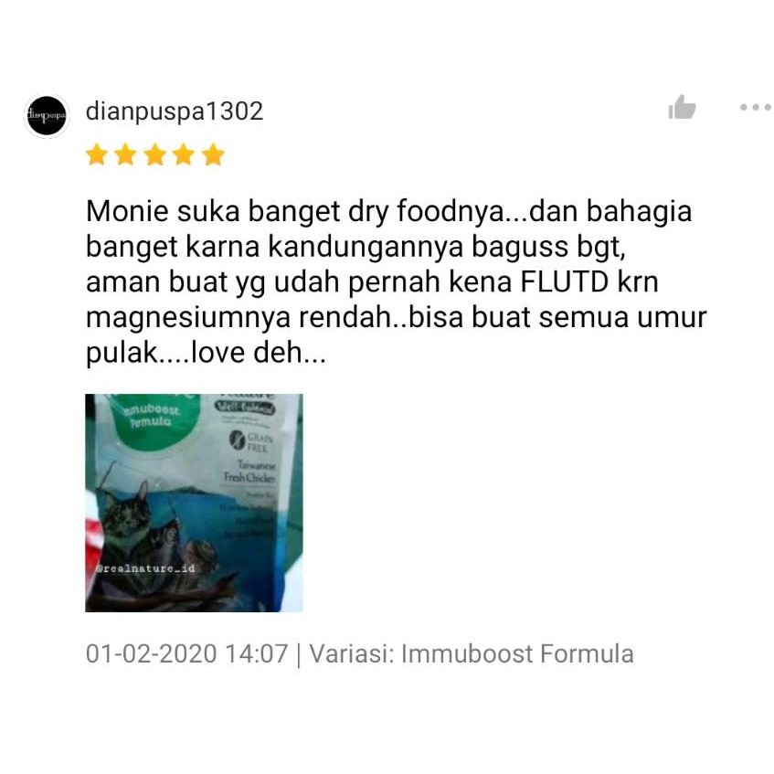 RealPower - Real Nature Makanan Kucing Paket Hemat (2.5kg) | Holistic &amp; Grain-Free Cat Food