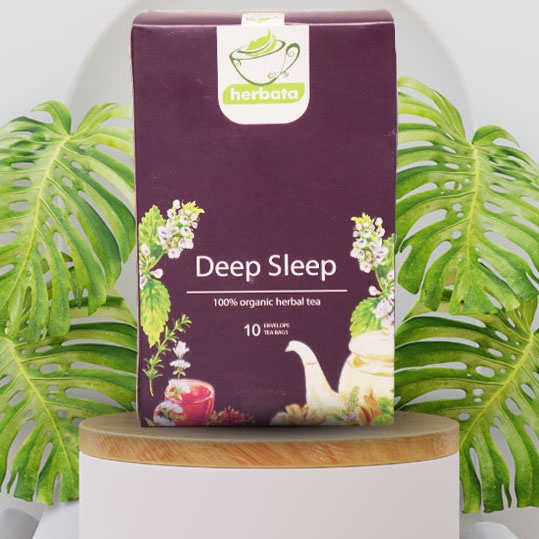 Minuman teh kesehatan tidur nyenyak deep sleep herbal tea pola sehat anti bau badan