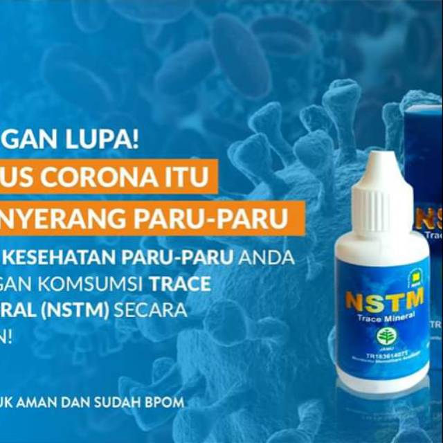 NSTM(si kecil biru seribu manfaat)dijamin 100%ori