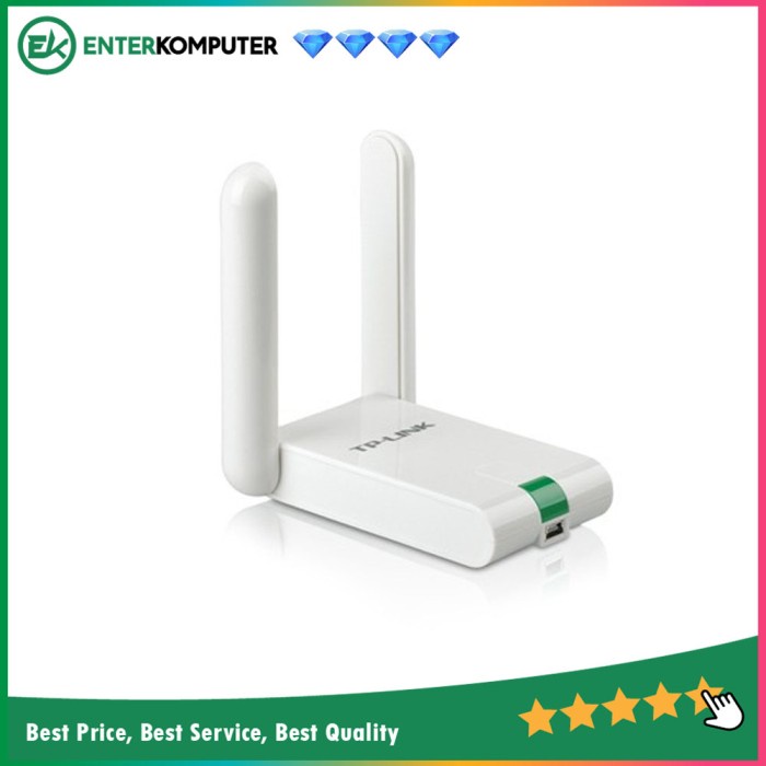 Networking TP - Link 300 Mbps Wireless N USB Adapter, 2 Antenna - TL-WN822N