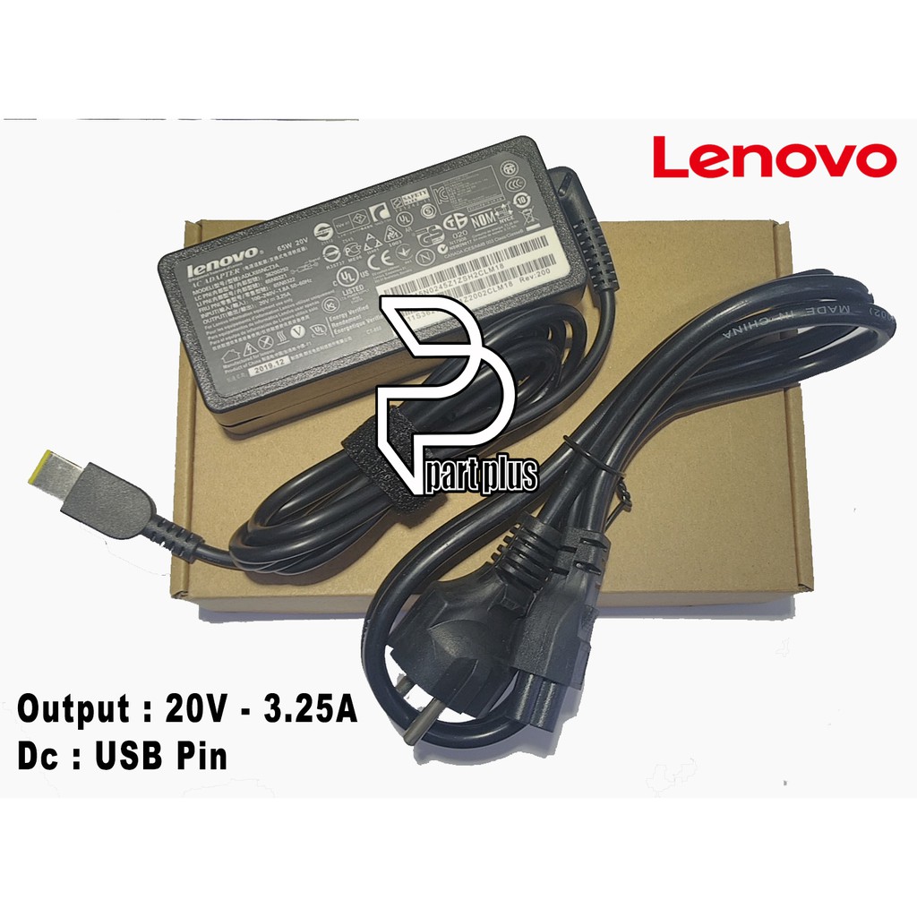 Adaptor Charger Lenovo G40 G40-30 G40-45 G40-70 20V 3.25A USB pin