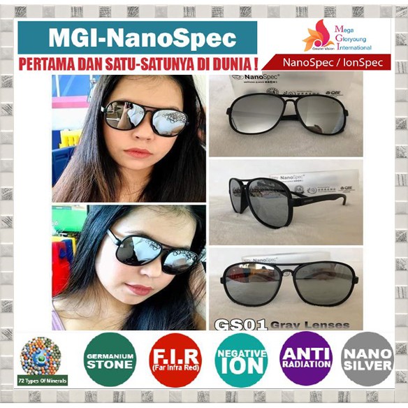 Kacamata MGI Ionspec GS01 Sunglasses/Kacamata Ionspec MGI/Kacamata