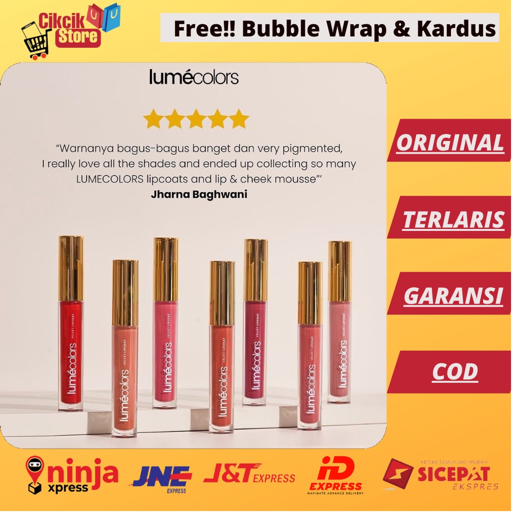 [ EXCLUSIVE ] Lumecolors Velvet Lipcoat, Lumecolors Lipstik, Lipstik Lumecolors Velvet, Lumecolors