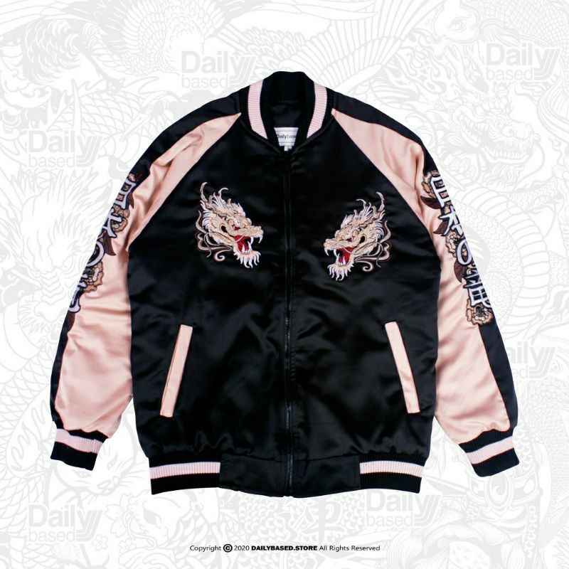 Jaket Sukajan Nihon No Ryu Satin