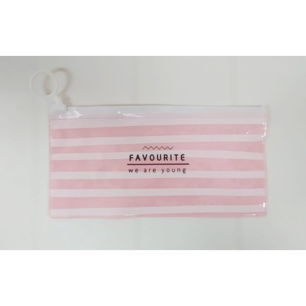 ❤️GTB❤️ Tempat Pensil unik motif Transparan Sumikko Gurashi motif zipper R444-7