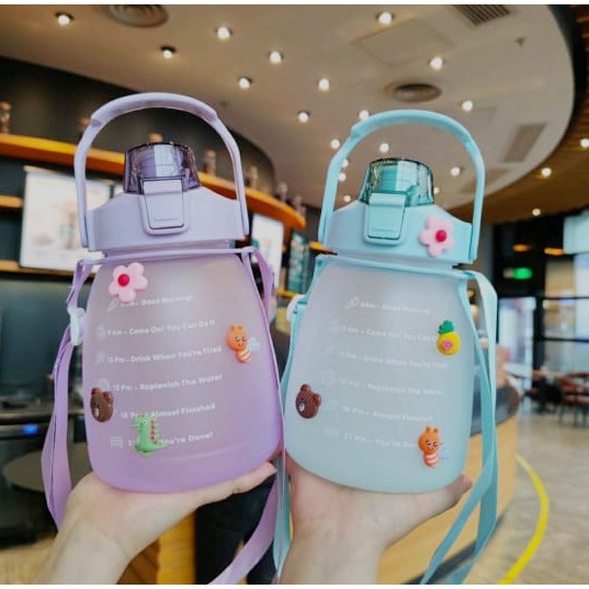 Botol Minum Korea Viral 1,3 Liter