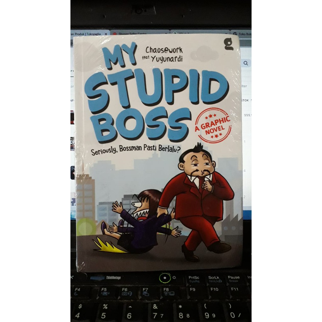 A Graphic Novel My Stupid Boss by Chaos@work feat Yuyunardi