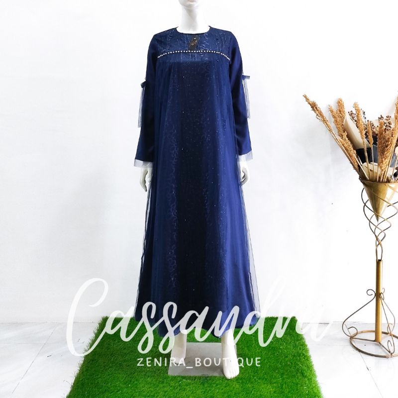 ORIGINAL! CASSANDRA dress baju pesta kondangan / bridesmaids / bumil / couple / seragam keluarga